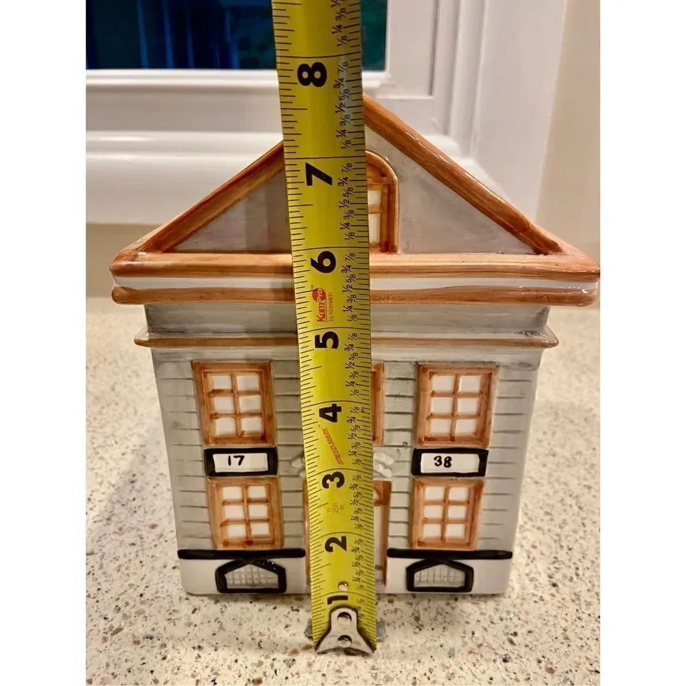 Dansk Portugal 1738 Brownstone Ceramic Food Canister RARE Green Roof (Have Set)